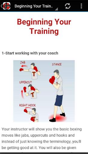 Guide sur l'entraînement en boxe screenshot 2