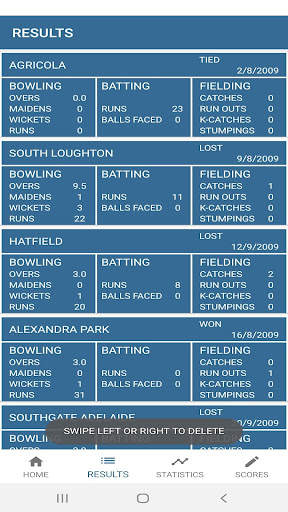 CRICKET STATISTICS screenshot 3