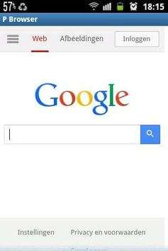 PBrowser internetbrowser FREE screenshot 2