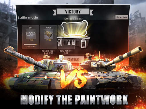 Tank Strike - battle online screenshot 5