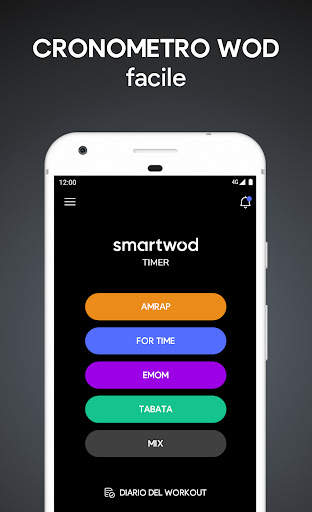 SmartWOD Timer WOD cronometro screenshot 1