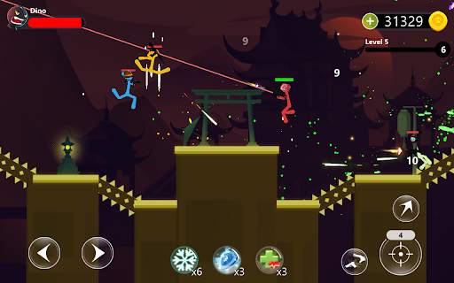Stickman Fighter Infinity 10 تصوير الشاشة