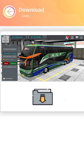 Mod BUSSID Bus Double Decker screenshot 4