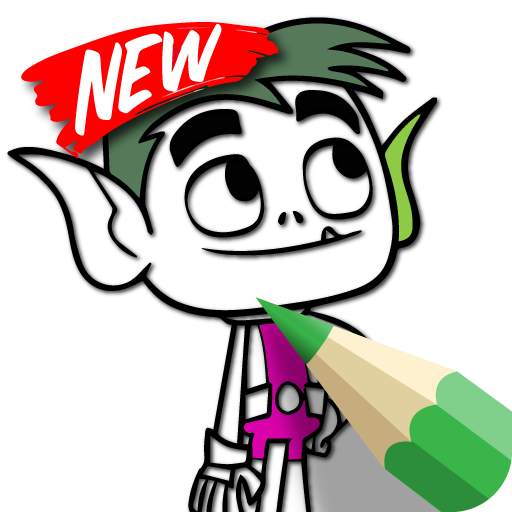 Teen Titans Coloring Go Cartoon game 0.1.1