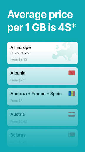 Just eSIM: Internet for Travel screenshot 3