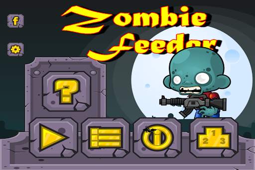Zombie Feeder: 2D Shooter/Platform screenshot 1