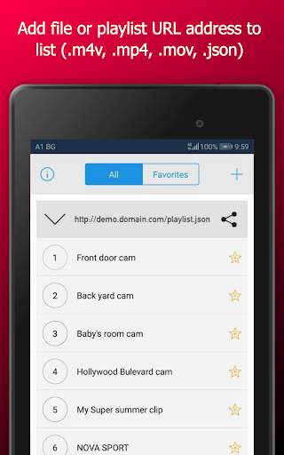BUL Player - Video and Livestream Player screenshot 4