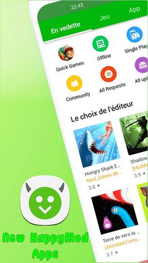 HappyMod : HAPPY MOD GUIDE FREE 💎- MOOD APK 🔥 screenshot 1