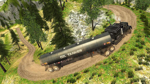 Uphill Offroad Army Oil Tanker скриншот 13