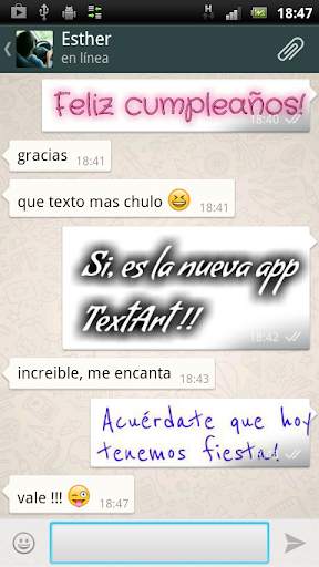 TextArt: Comparte textos screenshot 2