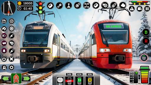 City Train Games Driver Sim 3D screenshot 2
