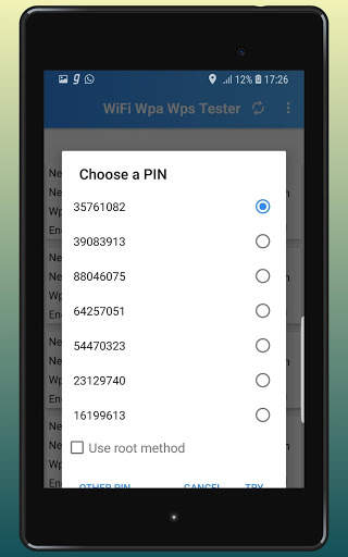 WPA WPS Tester screenshot 9