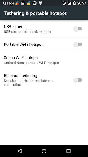 USB Tethering screenshot 3