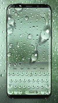 Rain Drops Keyboard Theme screenshot 1