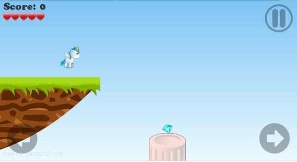 Unicorn Diamond Run Game screenshot 3
