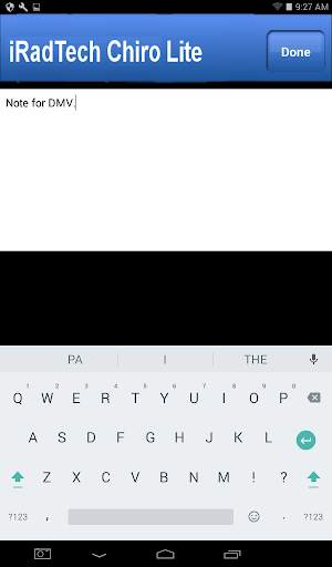iRadTech Chiro Lite screenshot 6
