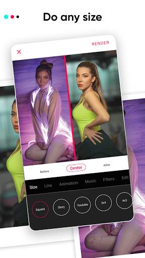 Before/After Video Collage maker app from photos screenshot 3