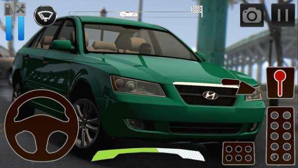Car Driving Simulator Hyundai screenshot 2