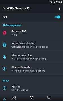 Dual SIM Selector скриншот 9