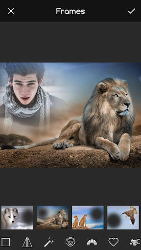 Animal Photo Editor App screenshot 1