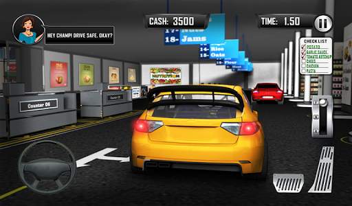 Shopping Mall Car Driving Game screenshot 10