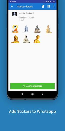 Buddha Purnima Stickers For WhatsApp - WAStickers screenshot 5