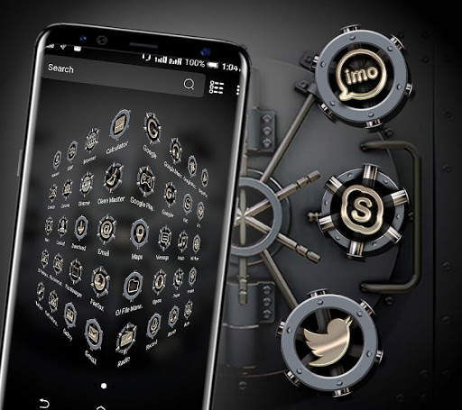 Safe Vault Launcher Theme screenshot 5