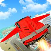 Sports Car Flying