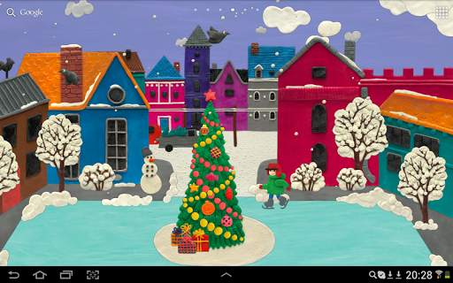 Winter town Live wallpaper HD screenshot 15