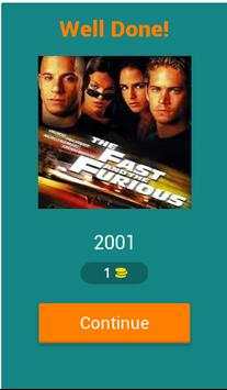 Fast and Furious Quiz screenshot 2