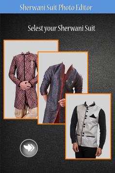 Sherwani Suit Photo Camera screenshot 1