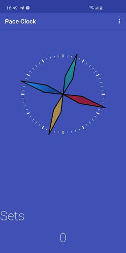 Pace Clock - Swimming screenshot 1