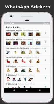 Messenger Stickers - WAStickerApps screenshot 1