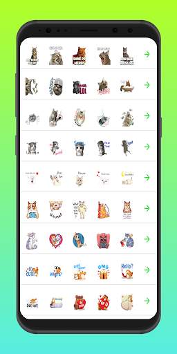 Funny Cat Stickers - WASticker screenshot 2