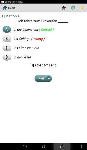 German Practice Test screenshot 3