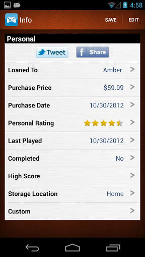 Video Games Database - UPC Game Scanner Collection screenshot 2