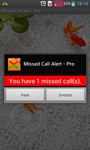 Missed Call Alert / Reminder   screenshot 5