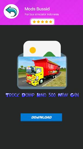 Mod BUSSID Dump Truck screenshot 7