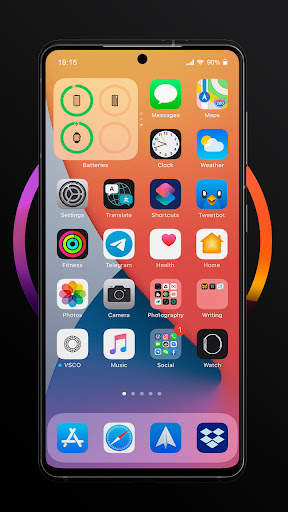 Phone Launcher IOS 15 screenshot 5