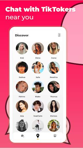 TikChat - Meet TikTokers Nearby screenshot 1