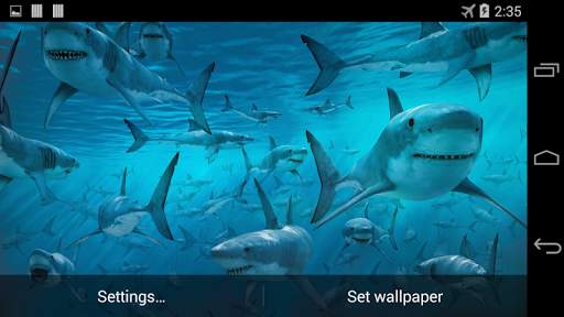 Sharks Live Wallpaper (FREE) screenshot 4