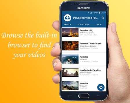 HD Videos Downloader screenshot 1