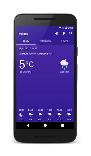 Meteo screenshot 1