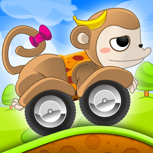 Animal Cars Kids Racing Game أيقونة