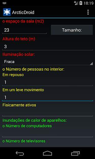 Calculando o poder do ar condicionado BTU screenshot 2