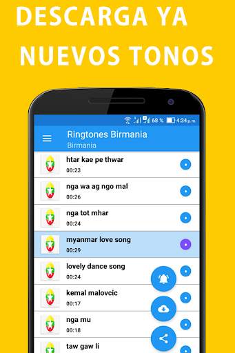 Tonos de llamada de Birmania Gratis screenshot 1