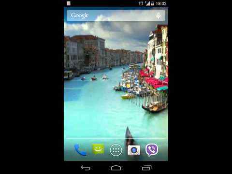Venice Video Live Wallpaper screenshot 1
