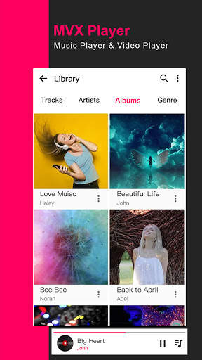 MVX Player - Music Player & Video Player 4 تصوير الشاشة