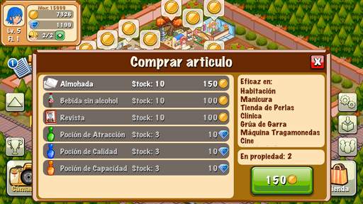Hotel Story: Resort Simulado screenshot 4