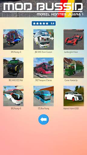 Mod Bussid Mobil Kontes Juara  screenshot 6